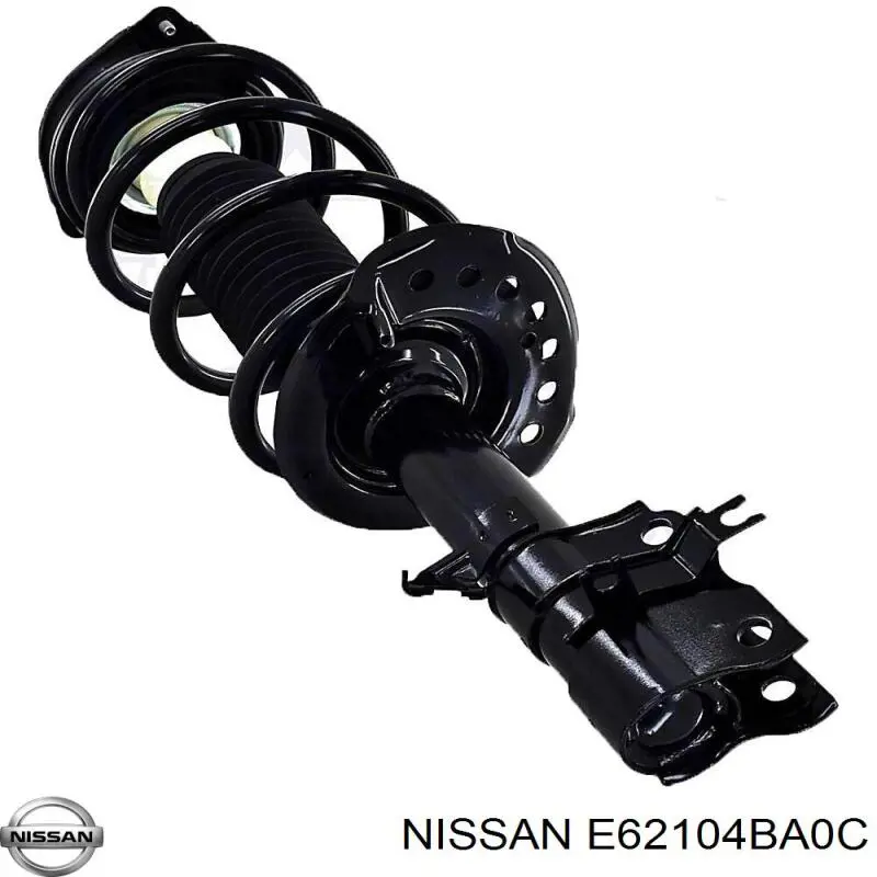 Compre E62104BA0C Nissan/Infiniti Amortecedor traseiro
