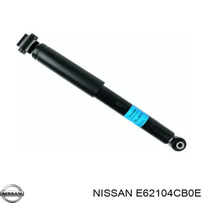 E62104CB0E Nissan/Infiniti Amortecedor traseiro