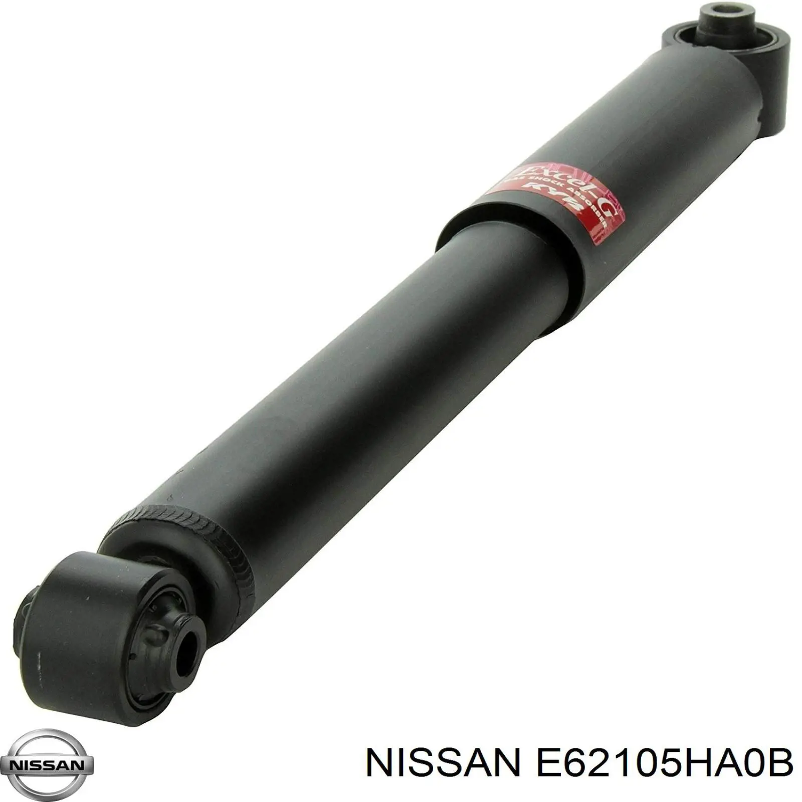 E62105HA0B Nissan/Infiniti Amortecedor traseiro