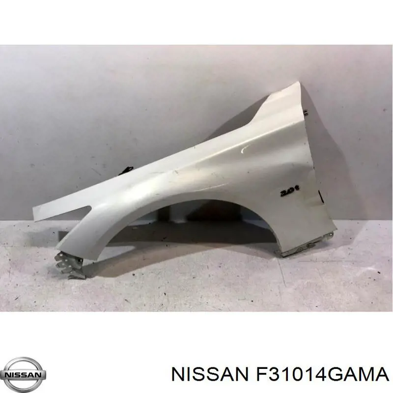F31014GAMA Nissan/Infiniti Pára-lama dianteiro esquerdo