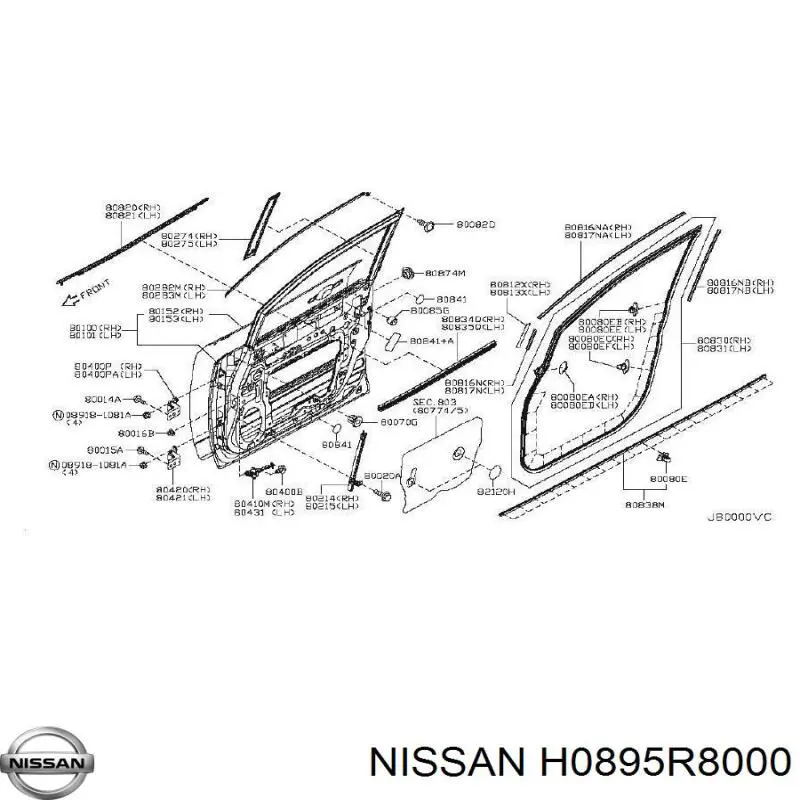  Nissan/Infiniti 64892W5000 preço, a partir de 10,68 USD
