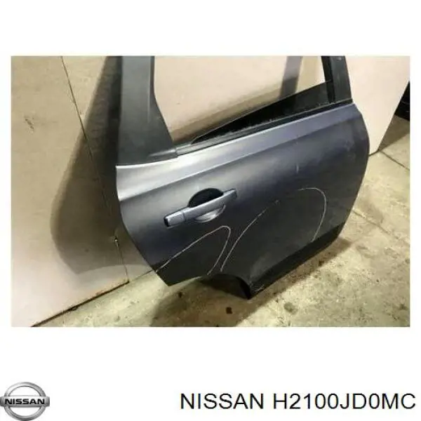 Porta traseira direita Nissan/Infiniti H2100JD0MC preço, a partir de 415,43 USD