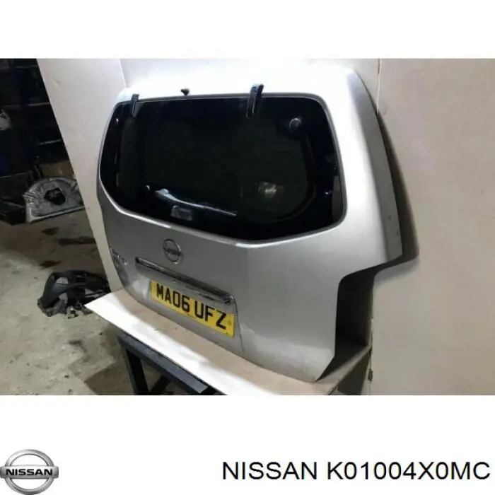 Porta traseira (3ª/5ª porta-malas (tampa de alcapão) Nissan/Infiniti K01004X0MC preço, a partir de 290,24 USD