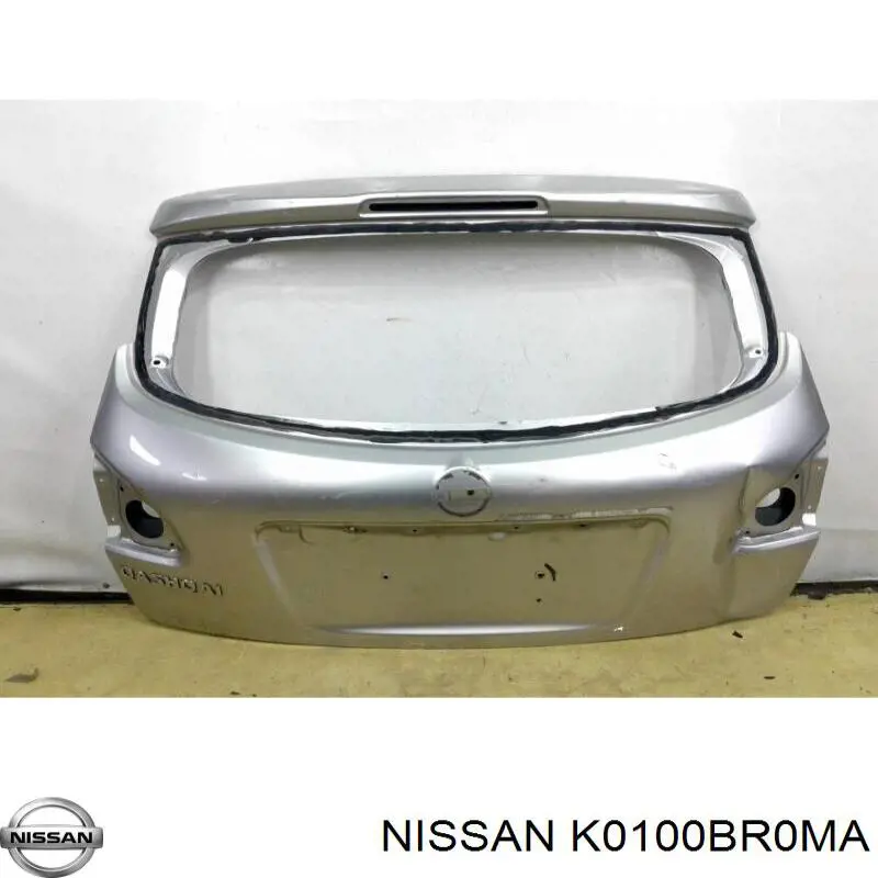 K0100BR0MA Nissan/Infiniti Porta traseira (3ª/5ª porta-malas (tampa de alcapão)