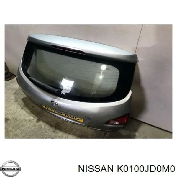 K0100JD0M0 Nissan/Infiniti Porta traseira (3ª/5ª porta-malas (tampa de alcapão)