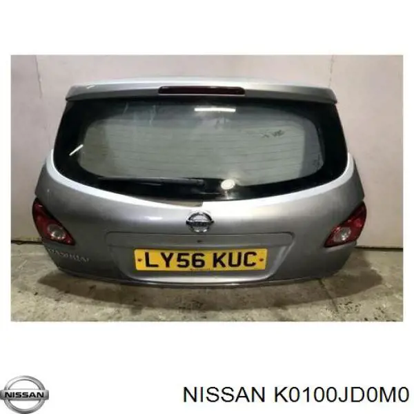 Porta traseira (3ª/5ª porta-malas (tampa de alcapão) Nissan/Infiniti K0100JD0M0 preço, a partir de 1121,74 USD