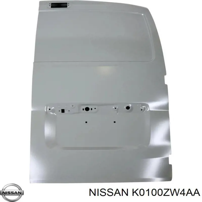 Porta traseira (3ª/5ª porta-malas (tampa de alcapão) Nissan/Infiniti K0100EL0MA preço, a partir de 400,10 USD