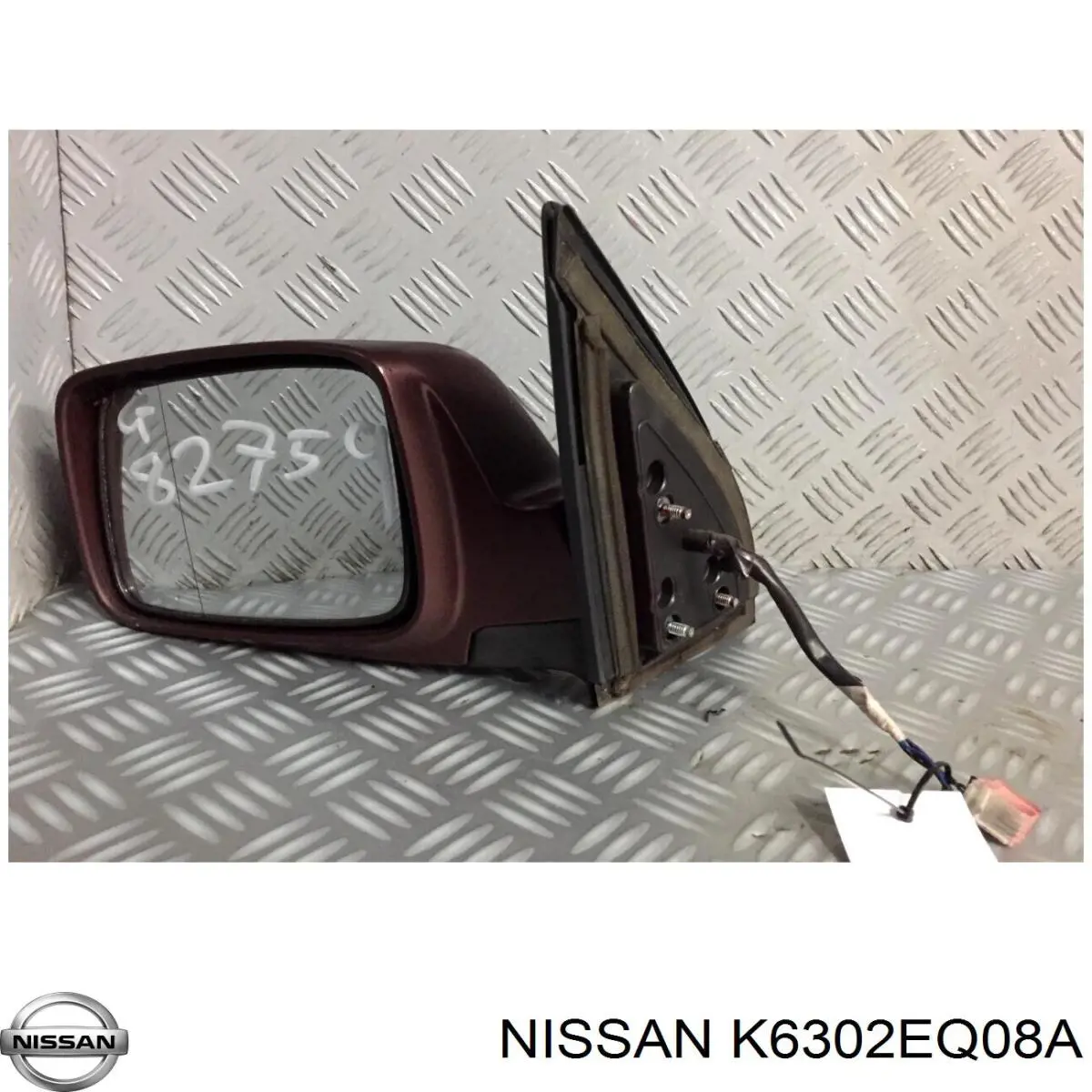 K6302EQ400 Nissan/Infiniti Espelho de retrovisão esquerdo