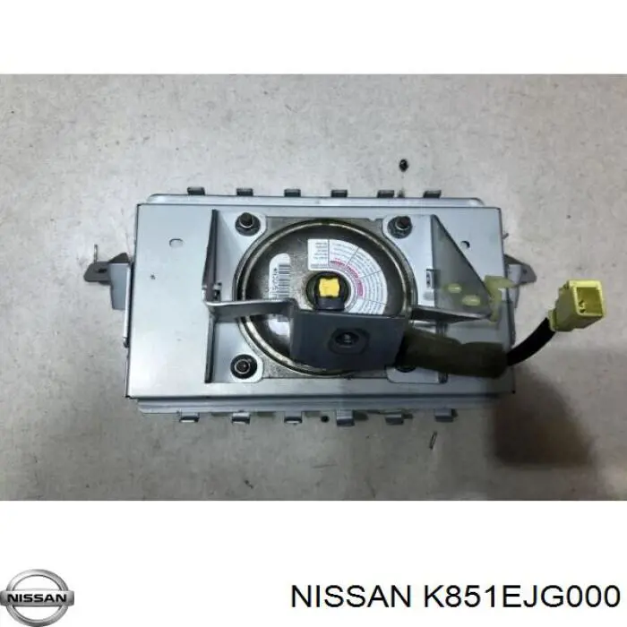 K851EJG000 Nissan/Infiniti Cinto de segurança (AIRBAG) de passageiro