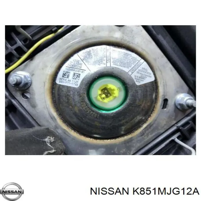 Compre K851MJG12A Nissan/Infiniti Cinto de segurança (AIRBAG) de condutor
