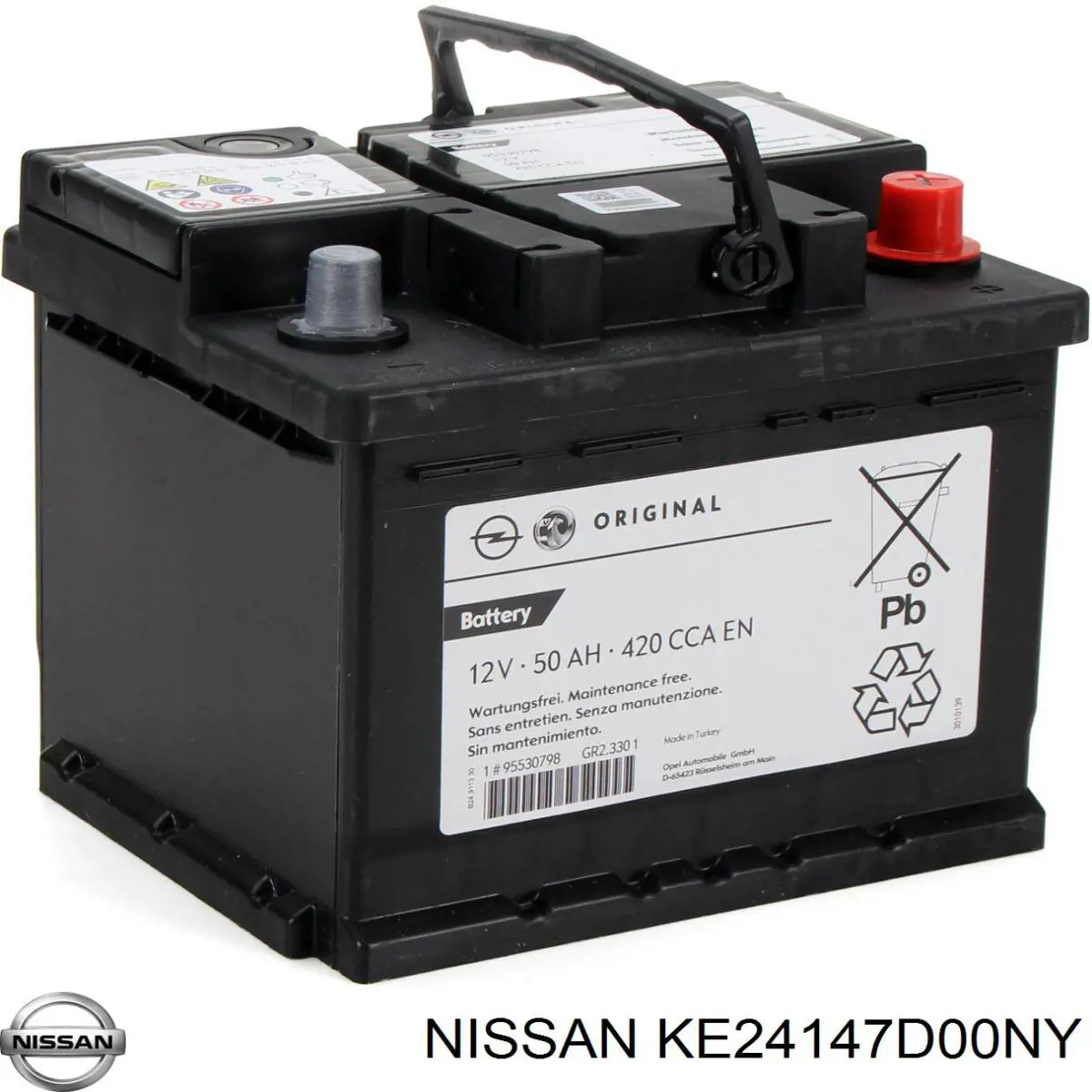 KE24147D00NY Nissan/Infiniti Bateria recarregável (PILHA)