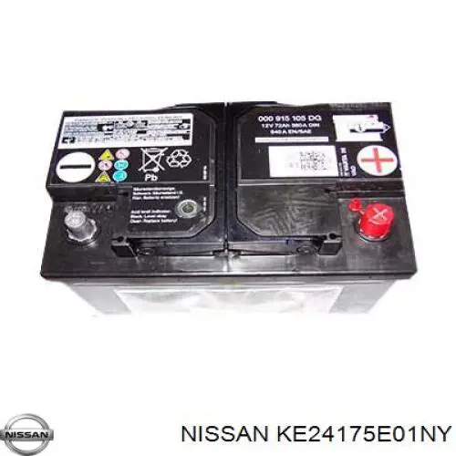 KE24175E01NY Nissan/Infiniti Bateria recarregável (PILHA)