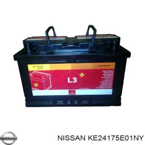 Bateria recarregável (PILHA) Nissan/Infiniti KE24175E01NY preço, a partir de 234,21 USD