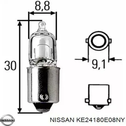 Bateria recarregável (PILHA) Nissan/Infiniti KE24180E08NY preço, a partir de 226,63 USD