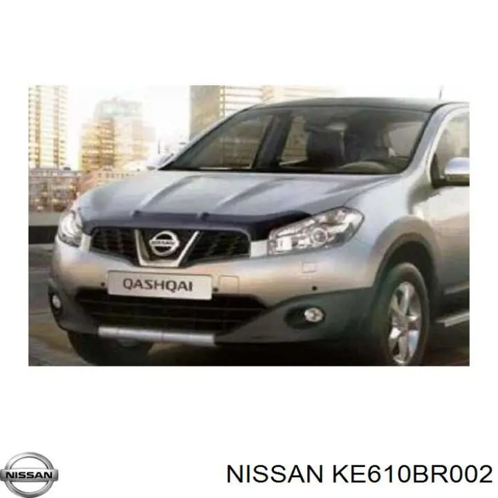 Defletor da capota para Nissan Qashqai +2 I J10