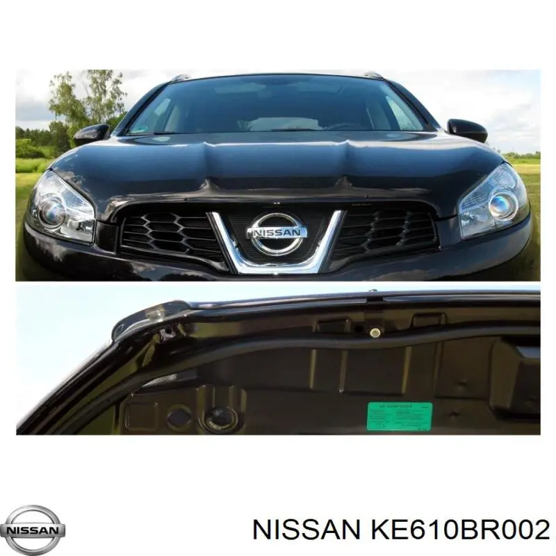Compre Defletor da capota Nissan Qashqai 