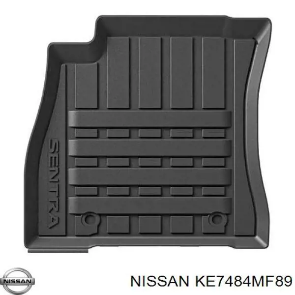 KE7484MF89 Nissan/Infiniti Tapetes dianteiros + traseiros, kit