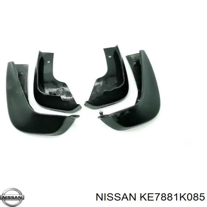 Protetores de lama dianteiros, kit Nissan JUKE NMUK F15E