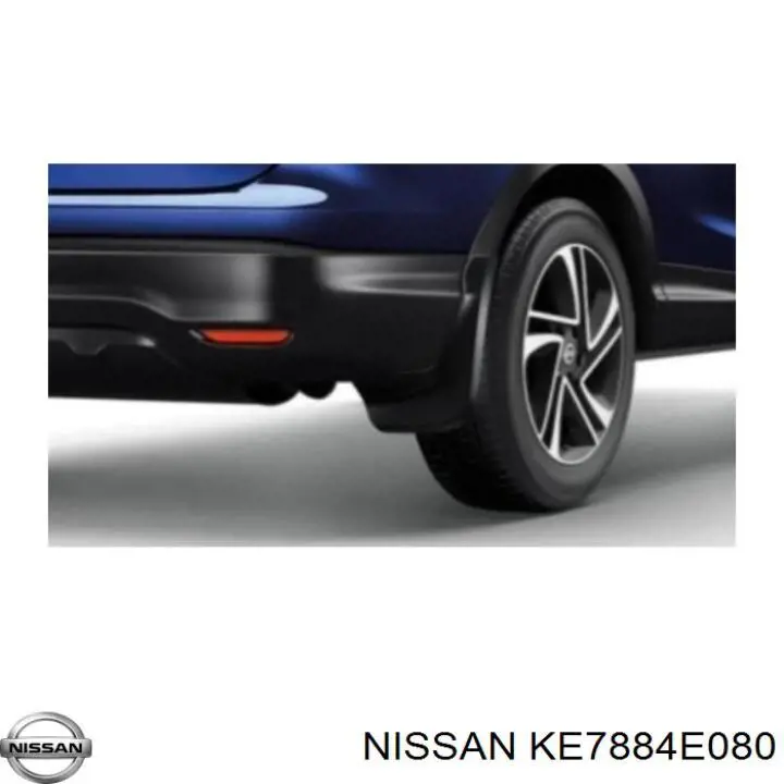 KE7884E080 Nissan/Infiniti Protetores de lama dianteiros + traseiros, kit