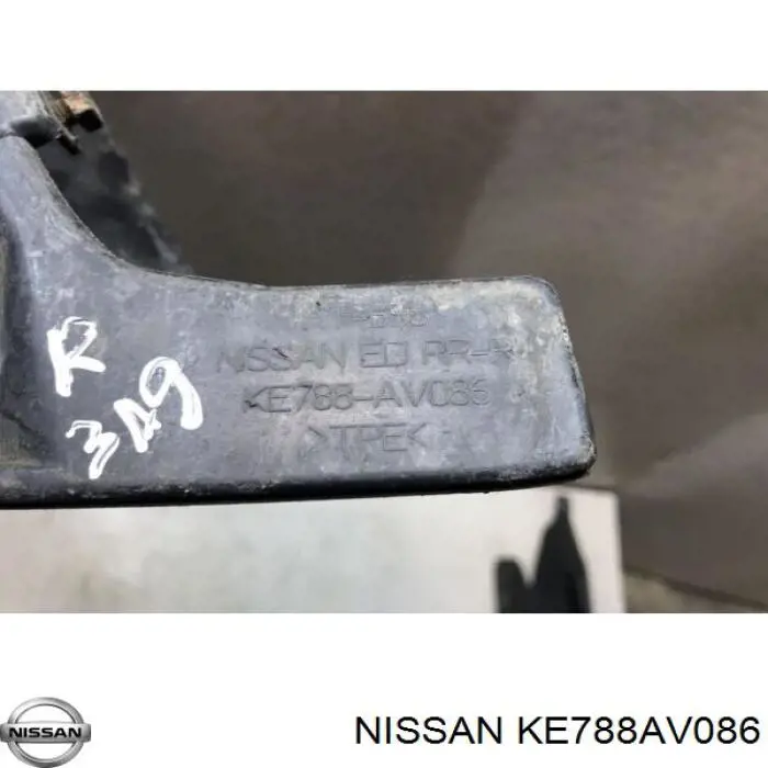 Protetores de lama traseiros, kit Nissan/Infiniti KE788AV086 preço, a partir de 61,72 USD