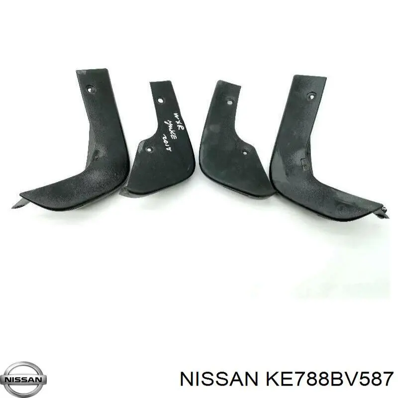 Protetores de lama traseiros, kit Nissan/Infiniti KE788BV587 preço, a partir de 66,75 USD