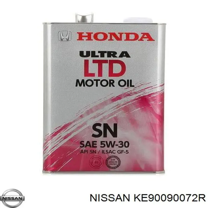 Óleo para motor Nissan/Infiniti KE90090072R preço, a partir de 14,95 USD