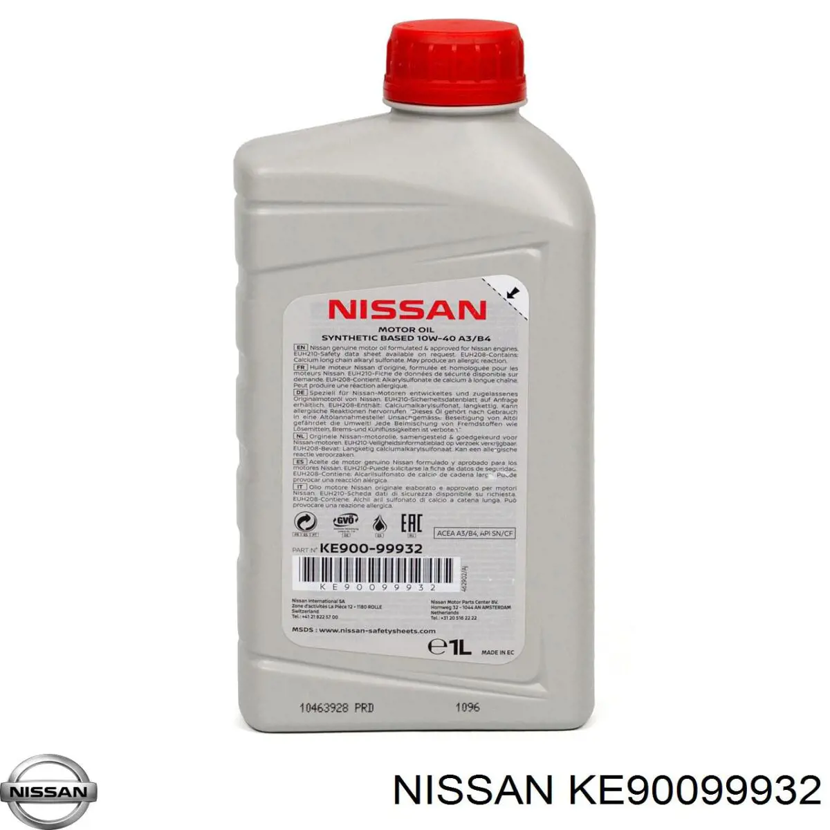KE90099932 Nissan/Infiniti Óleo para motor