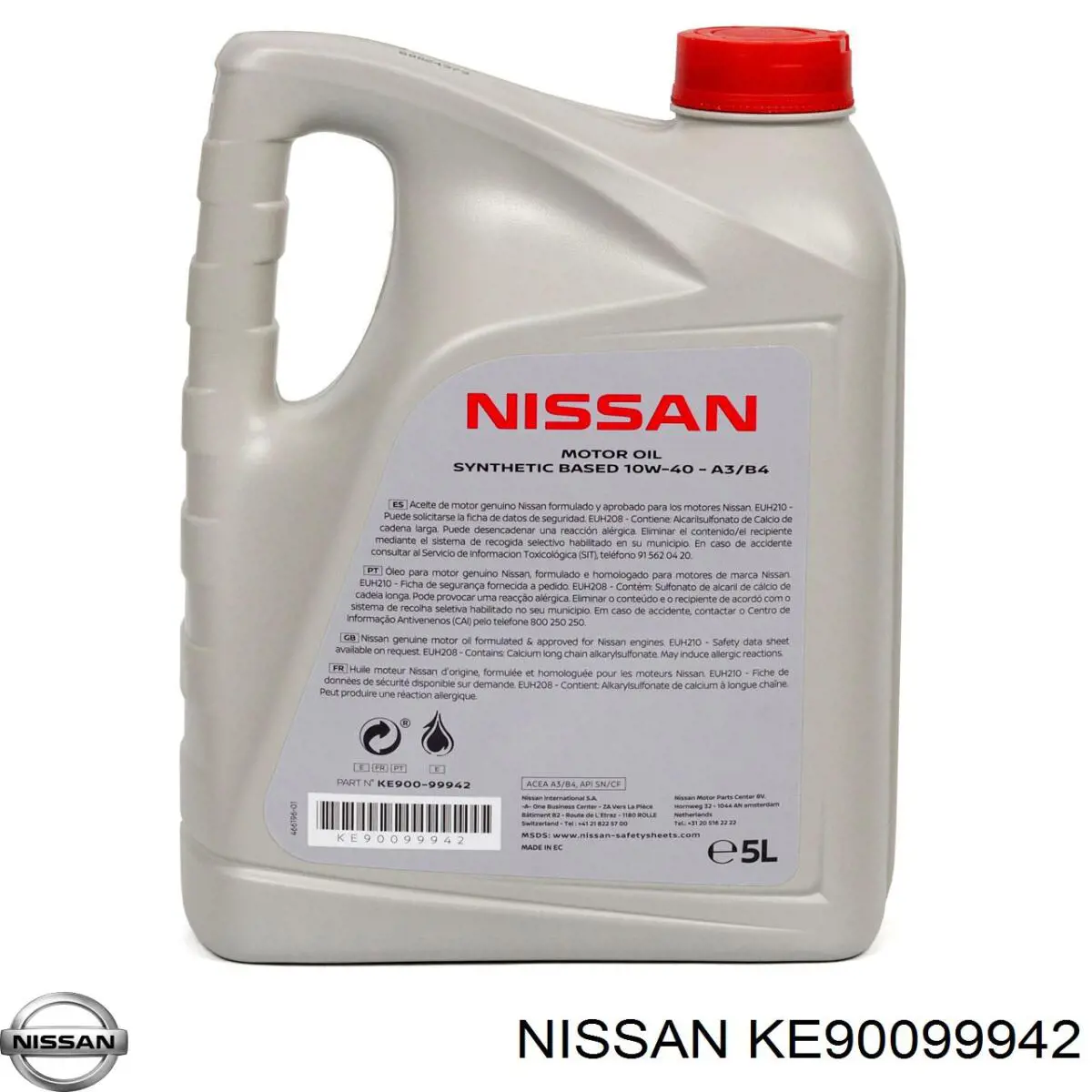 Óleo para motor Nissan/Infiniti KE90099942 preço, a partir de 79,47 USD