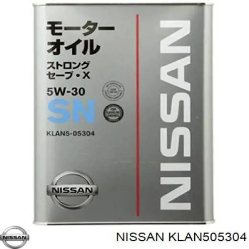Óleo para motor KLAN505304 Nissan/Infiniti