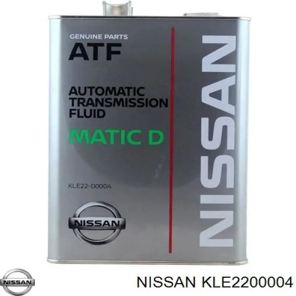 KLE2200004 Nissan/Infiniti Óleo de transmissão
