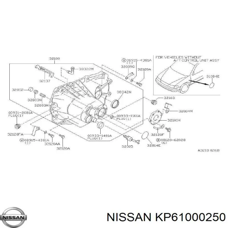 KP61000250 Nissan/Infiniti 