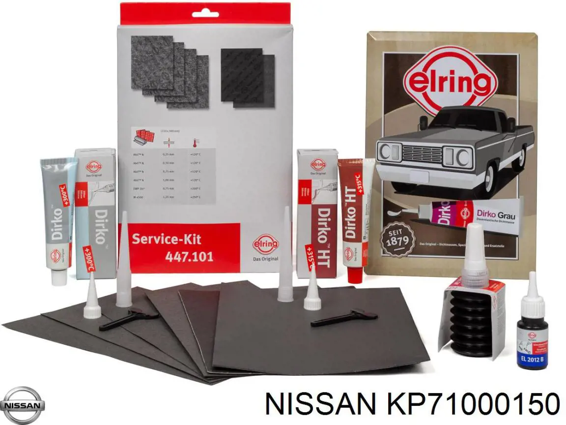 KP71000150 Nissan/Infiniti Selante de panela de cárter do motor