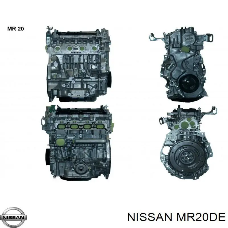 MR20DE Nissan/Infiniti Motor montado