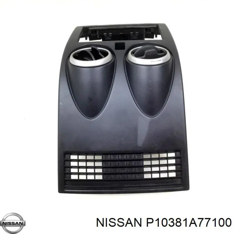 P10381A77100 Nissan/Infiniti Placa sobreposta decorativa de consola central