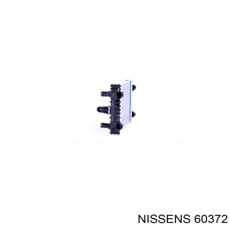 60372 Nissens Radiador de esfriamento de motor adicional