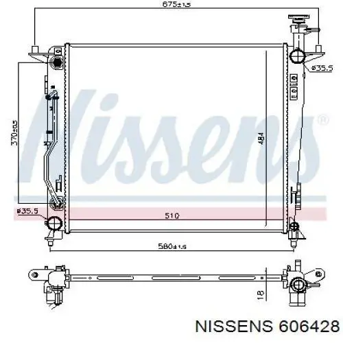 Radiador de esfriamento de motor Hyundai/Kia 25310C5060 preço, a partir de 294,80 USD