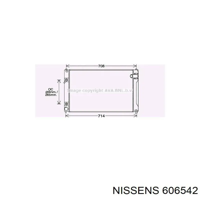Compre 214601MA0A Nissan/Infiniti Radiador de esfriamento de motor