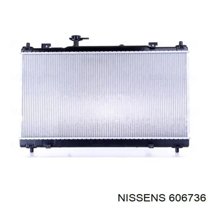 550031 NRF Radiador de esfriamento de motor