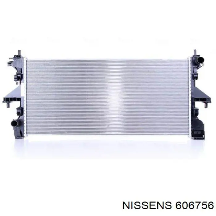 1382425080 Fiat/Alfa/Lancia Radiador de esfriamento de motor
