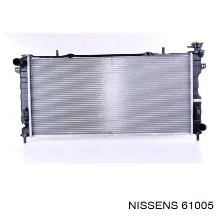 Radiador de esfriamento de motor Nissens 61005 preço, a partir de 141,93 USD