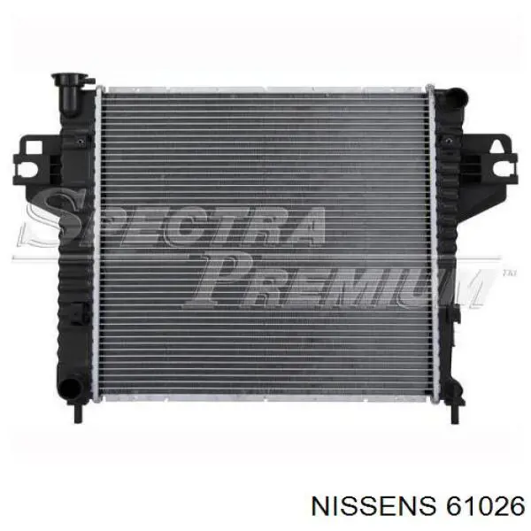 Radiador de esfriamento de motor 5174154AB Chrysler