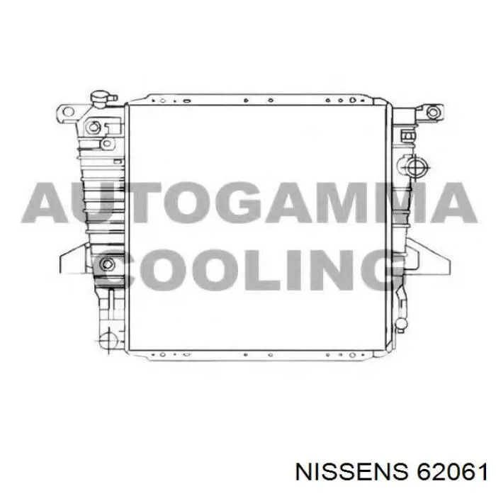 Compre 4039418 Ford Radiador de esfriamento de motor