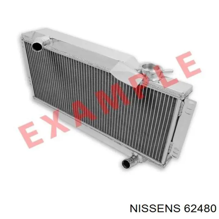 62480 Nissens Radiador de esfriamento de motor