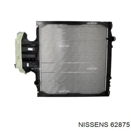 62875 Nissens Radiador de esfriamento de motor