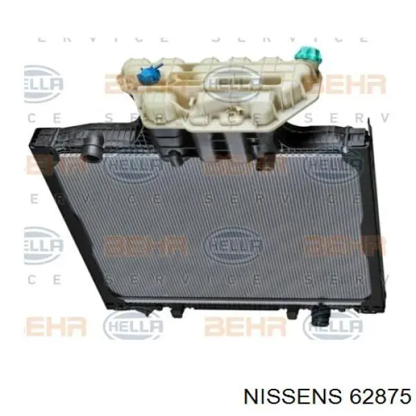 Radiador de esfriamento de motor Nissens 62875 preço, a partir de 582,49 USD