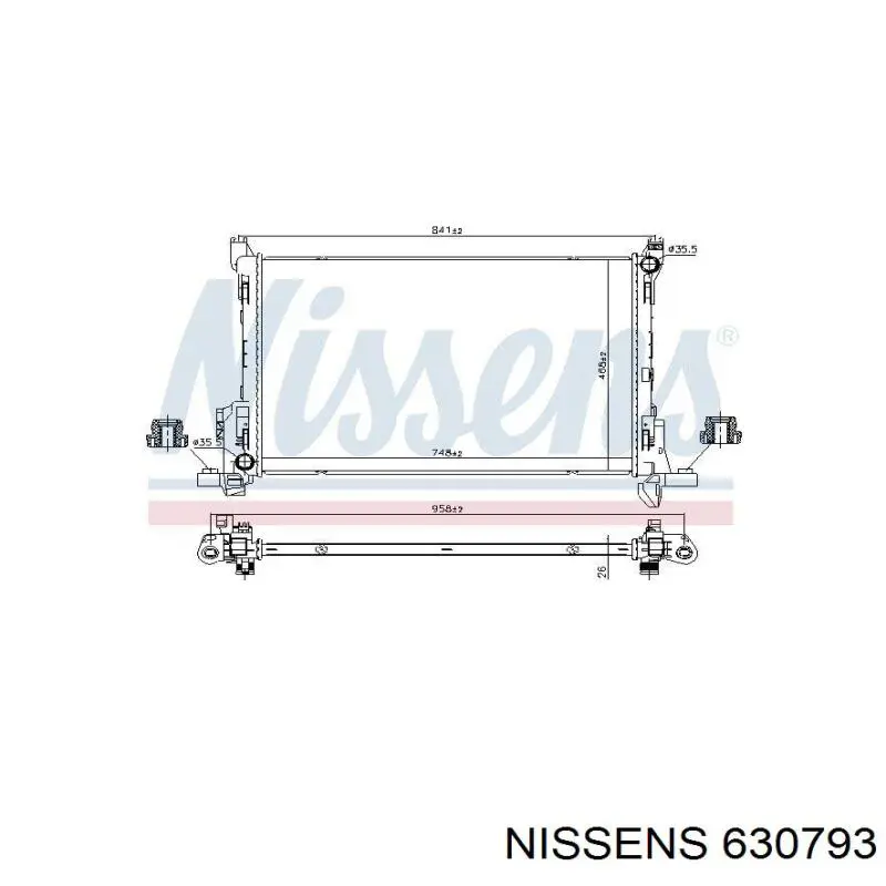 Radiador de esfriamento de motor Opel 93868887 preço, a partir de 202,22 USD