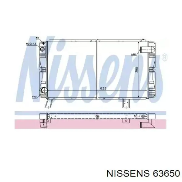 Compre 537115 NRF Radiador de esfriamento de motor