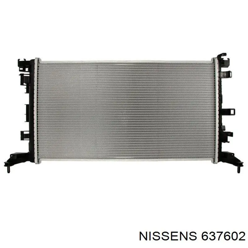 637602 Nissens Radiador de esfriamento de motor