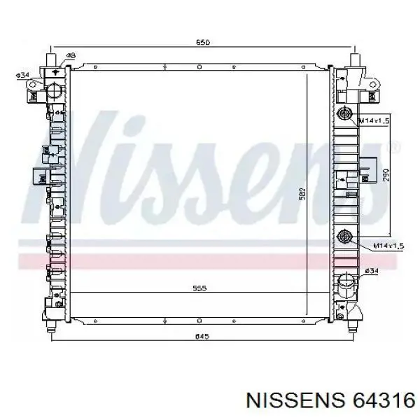 Compre 2131009250 Ssang Yong Radiador de esfriamento de motor