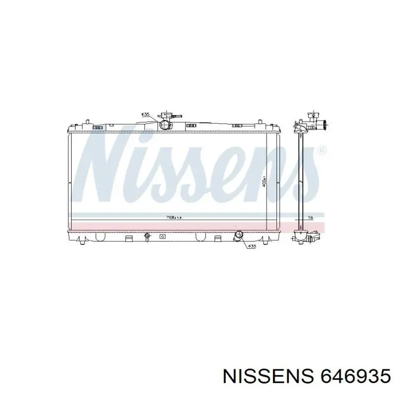 Compre 1640036260 Toyota Radiador de esfriamento de motor
